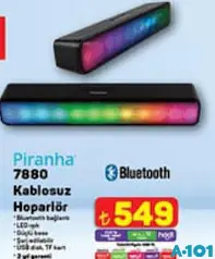 PİRANHA 7880 KABLOSUZ HOPARLÖR